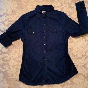 Converse One Star Button-Down Shirt, M